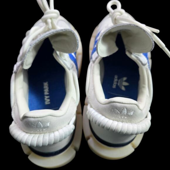 Adidas Ivy Park Super Sleek Sneakers White Chunky Platform Flatform Leather 7.5 - Picture 14 of 16